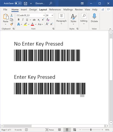 Barcode font - Microsoft Community