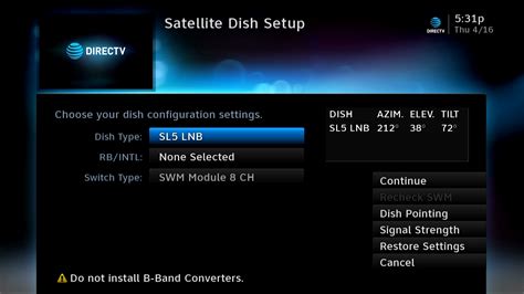 2021 Edition: Satellite Setup for non-Genie DIRECTV receivers - The Solid Signal Blog