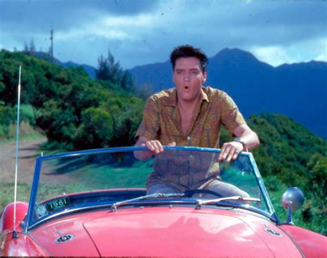 Elvis Presley with a 1960 MG MGA, as filmed in My Blue Hawaii | CLASSIC ...