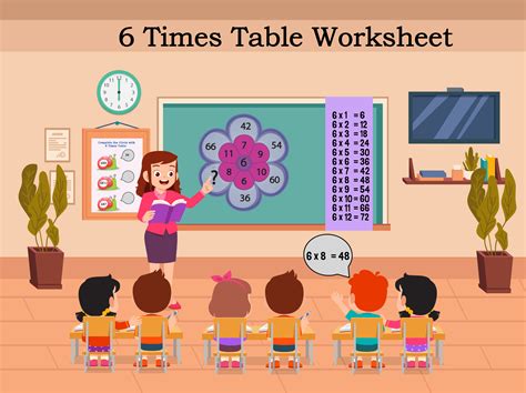 Free 6 Times Table Worksheets | Fun Learning