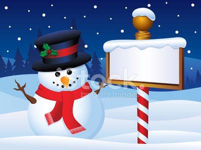 Snowman At The North Pole Stock Vector | Royalty-Free | FreeImages