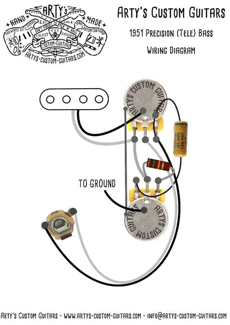 Vintage P Bass Wiring Diagram Collection