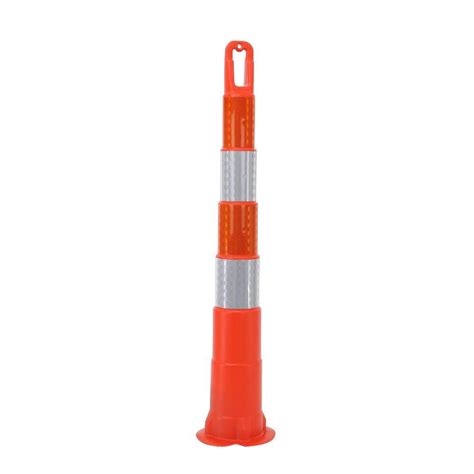 Three D Traffic Works 42 in. Orange Safety Cone without Base and 4 Bands with 6 in. High ...