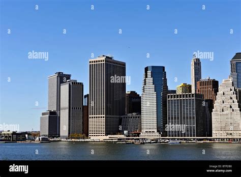 Downtown (Wall Street) Skyline, New York, NY, USA Stock Photo - Alamy