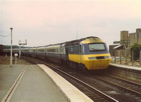 the rail thing: Wellingborough 1985