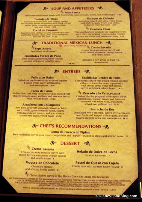 Review: San Angel Inn in Epcot's Mexico Pavilion | the disney food blog