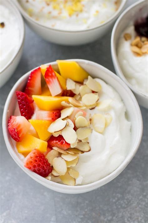 4 Healthy Yogurt Bowls - The Clean Eating Couple