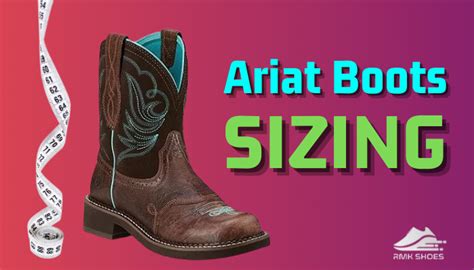 Ariat Boot Size Chart Women's