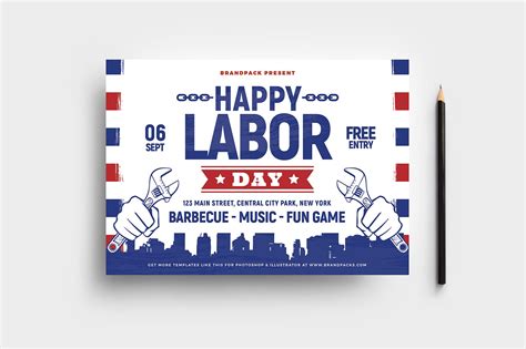 Labor Day Flyer Template V2 - BrandPacks