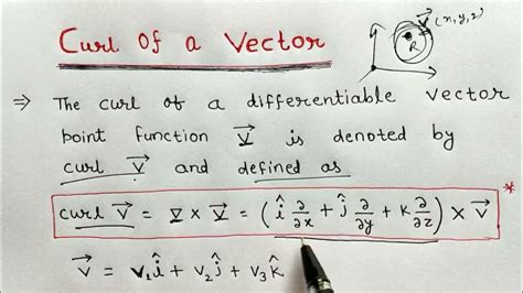 curl of a vector || how to find curl of vector - YouTube