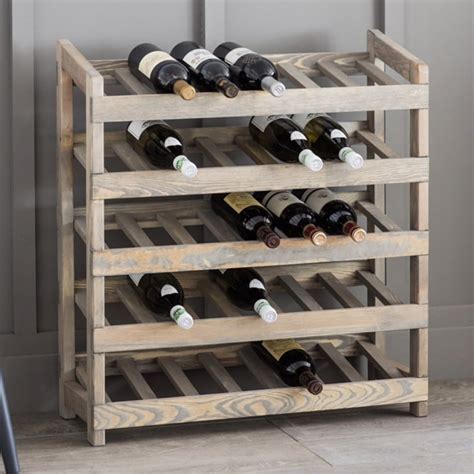 Large Wine Rack | Freestanding made of Wood | By CKB LTD