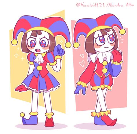 Some outfits I drew in Pomni ️🤡 Which one do you like the most? 👀💕 | Pomni | Know Your Meme