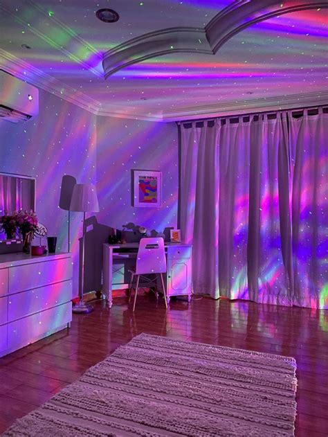 Colorful led lights bedroom | Dream room inspiration, Led lighting ...