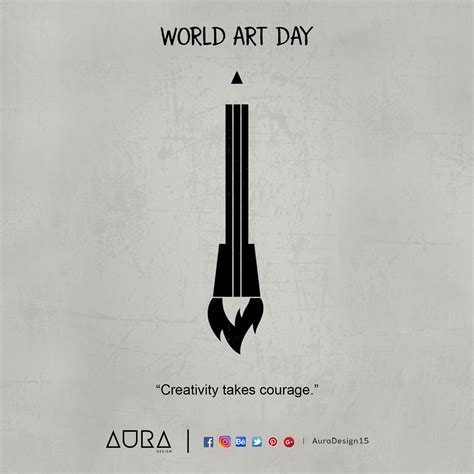 World Art Day | World art day, Art day, Creative