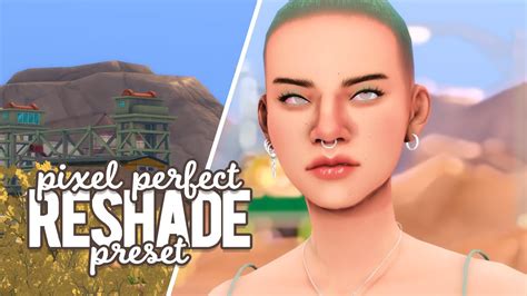 pixel perfect reshade preset + download 👾 | sims 4 - YouTube