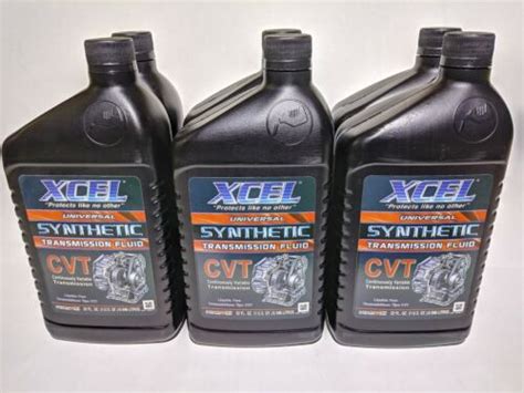 Cvt Transmission Fluid 6 Quart Full Synthetic Automatic Multi-vehicle Universal