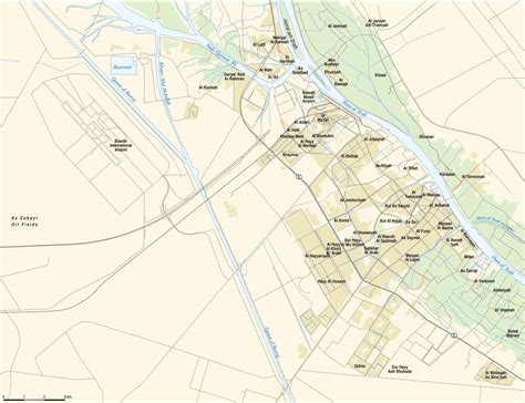 Map Of Basra • Mapsof.net