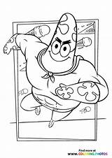 Spongebob And Patrick Coloring Page sketch template