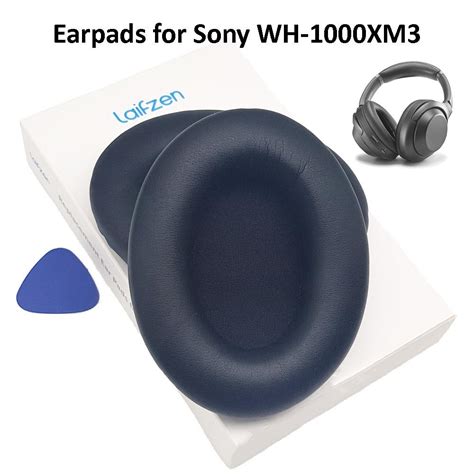 Sony XM3 Earpads (free installation!) 1000XM3 WH-1000XM3 WH1000XM3 Ear Pads Soft Protein Leather ...