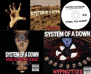 Noah Platts: System of a Down Album Covers