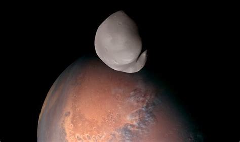 First high-res shots of Mars’ moon Deimos released by UAE Space Agency | Science | News ...