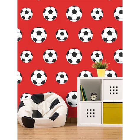 Football themed wallpaper Perfect for footy fans! Ideal for bedrooms ...