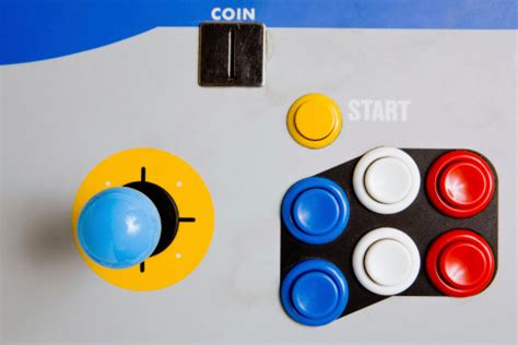 Arcade Joystick And Buttons Stock Photo - Download Image Now - iStock