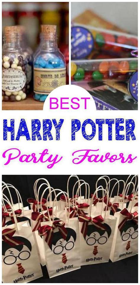 Harry Potter Party Favors! Harry Potter birthday party bags, goodie bag & more i… | Harry potter ...