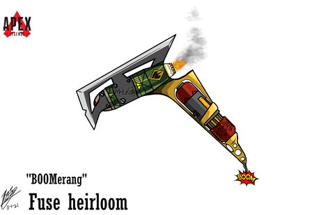 I created a Heirloom concept for Fuse (Nov 1, 2021 ago -_-) It's a called BOOMerang. : r/FuseMains