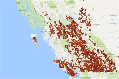 BC Wildfire Service interactive map helps distinguish between ...