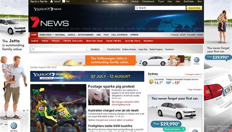 News Website Design | Newspaper Layouts