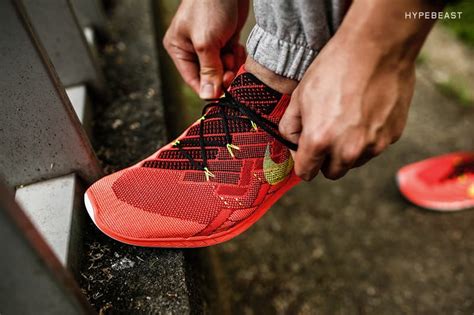 A Closer Look at the Nike Free 3.0 Flyknit Bright Crimson/Volt | Hypebeast