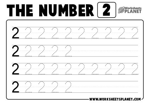 Tracing Numbers Worksheets for Kindergarten | READY TO PRINT