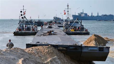 US military starts building pier off of Gaza to deliver aid - ABC News