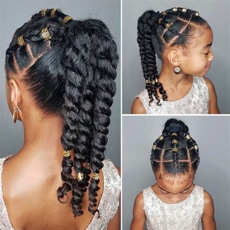 kids braided hairstyles - Google Search | Girls natural hairstyles, Natural hairstyles for kids ...