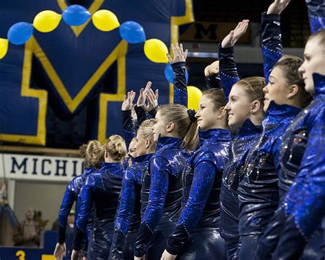 U of M Gymnastics Team Take Second in Tri-Meet Against Nebraska and ...