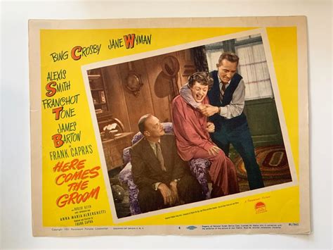 Here Comes the Groom 1951 lobby card | EstateSales.org