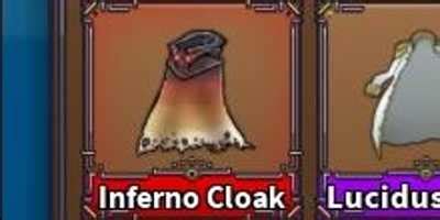 Inferno Cloak King Legacy