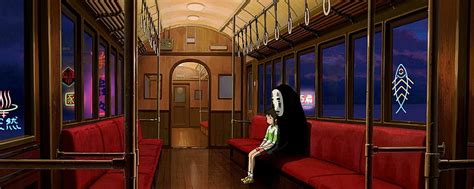 2560x1440px | free download | HD wallpaper: No-Face, Hayao Miyazaki, Spirited Away, dark, night ...