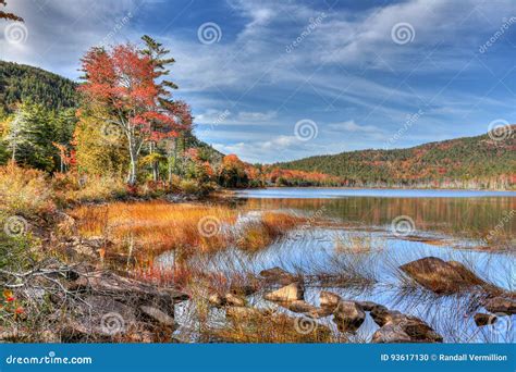 Bar Harbor stock photo. Image of fall, pool, garden, japanese - 93617130