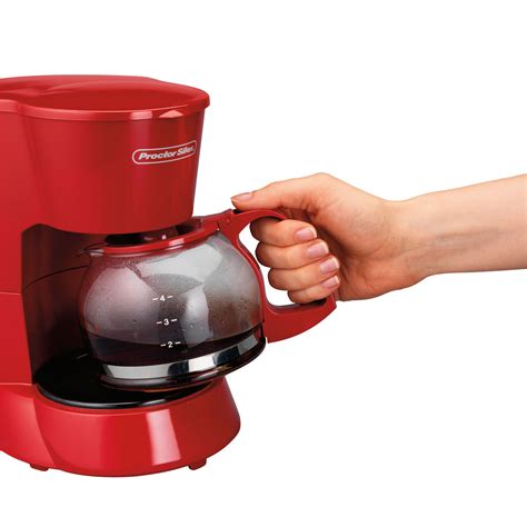 4 Cup Coffee Maker (red) - Model 48133 - Proctor-Silex | ProctorSilex.com