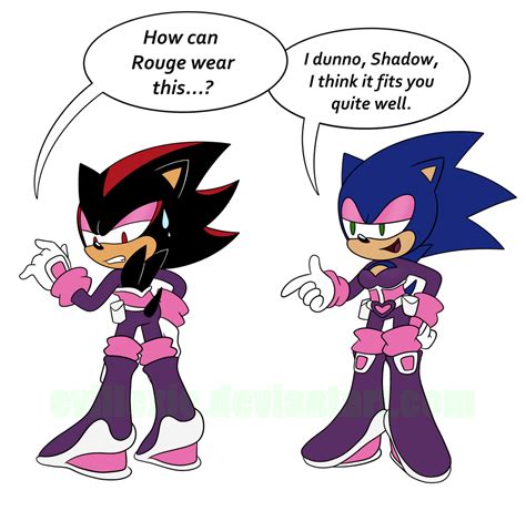 Sonic and Shadow: Heroes by EvilLexieCommissions on DeviantArt