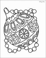 Christmas Tree Ornaments Coloring Sheets  Printable Templates Protal sketch template