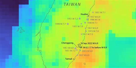 Taiwan earthquake sequence may signal future shocks - Temblor.net