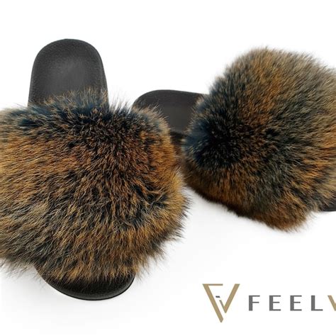 Slides Fur - Etsy