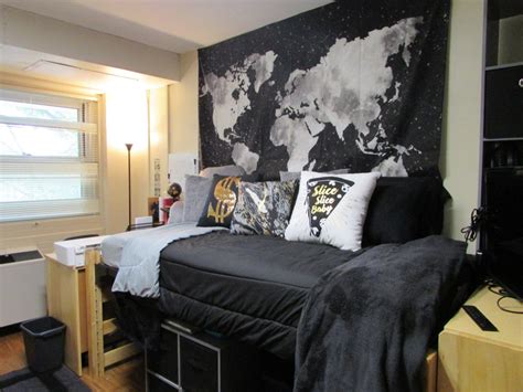 Guys College Dorm Ideas | Stylish, Organization and Comfort