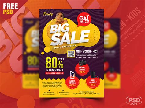 Special Season Sale Flyer Design Template – Download PSD