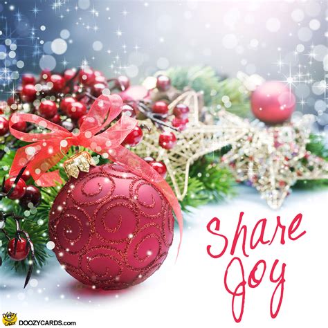 Share Christmas Joy, View the Popular Share Christmas Joy eCard