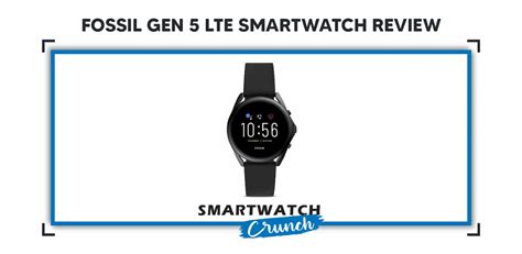 Fossil Gen 5 LTE Smartwatch Review 2021 | Smartwatchcrunch