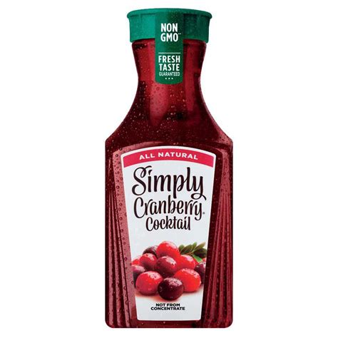 Simply Cranberry Cocktail Juice - Shop Juice at H-E-B